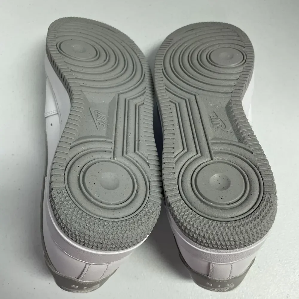 Nike Air Force 1 '07 White Light Smoke Grey FJ4146 100 Size 7.5 Men Size 9 Women
